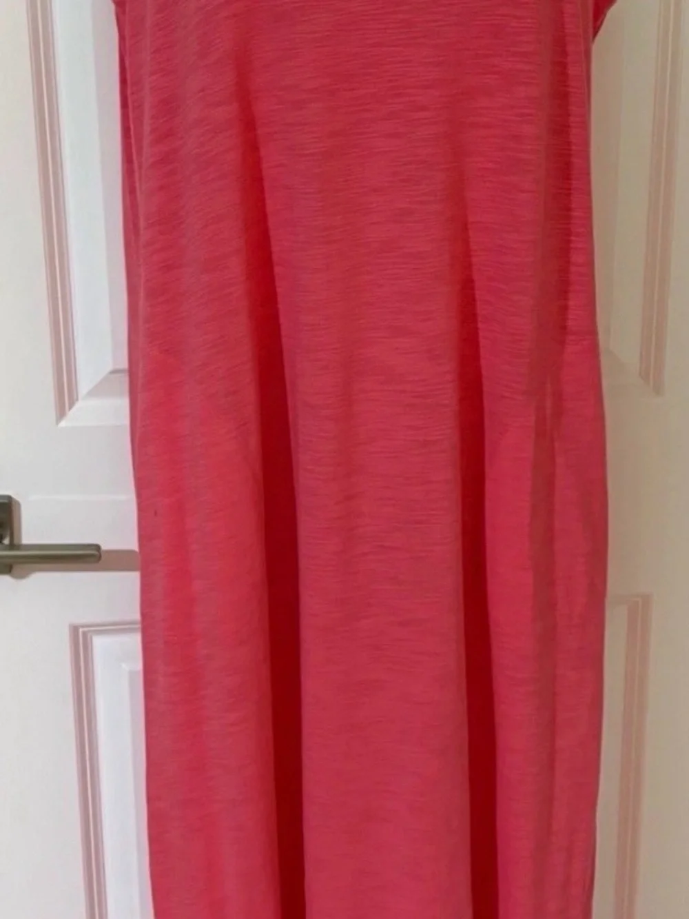 Belle by Kim Gravel midi-dress with shrug - large - pretty coral color